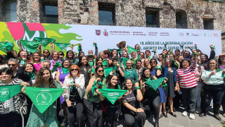A 18 AÑOS DE LA DESPENALIZACIÓN DEL ABORTO EN LA CIUDAD DE MÉXICO, LAS MUJERES REAFIRMAN SU DERECHO A DECIDIR  DE MANERA LIBRE Y SEGURA SOBRE SU CUERPO